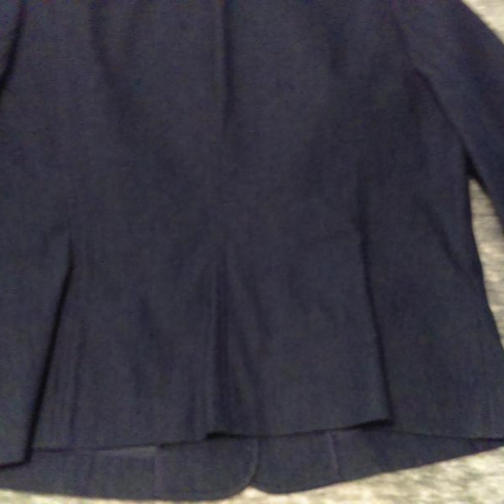 Caslon Denim blazer Large Petite - Picture 5 of 8